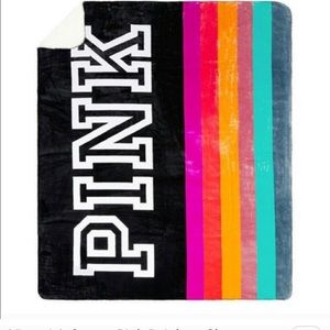 Pink Victoria’s Secret Sherpa